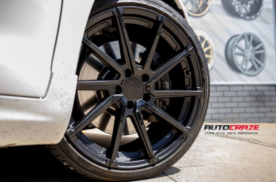 VOLKSWAGEN SCIROCCO WATKINS MATTE BLACK WITH GLOSS BLACK FACE